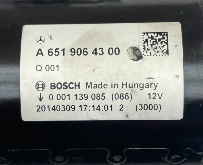 Mercedes Benz A6519064300 Orijinal Marş Dinamosu – görsel 5